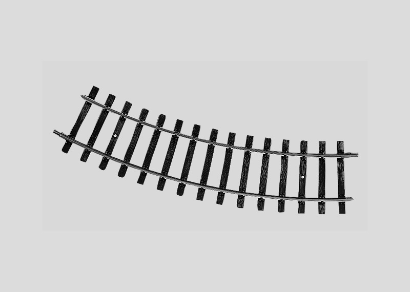 Märklin 5922 - Élément de Voie courbe - R 600 mm / 23-5/8" / 30° -  Echelle I