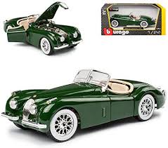 Burago - Jaguar XK 120 Roadster - 1951 - 1/24   