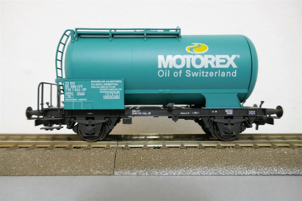 Roco 46666 - Wagon Citerne "Motorex" - SBB-CFF - HO  