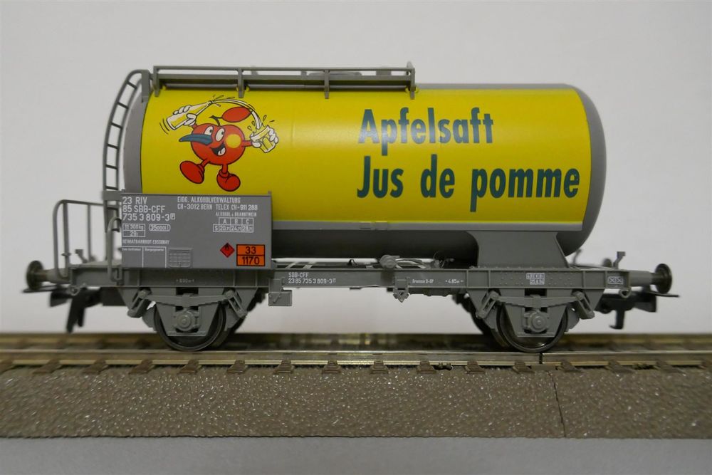 Roco 46667 - Wagon Citerne "Jus de pomme" - SBB-CFF - HO   