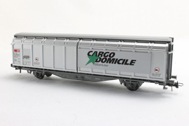 Roco 46942 - Wagon marchandises à parois coulissantes "Cargo Domicile" - SBB-CFF - HO        