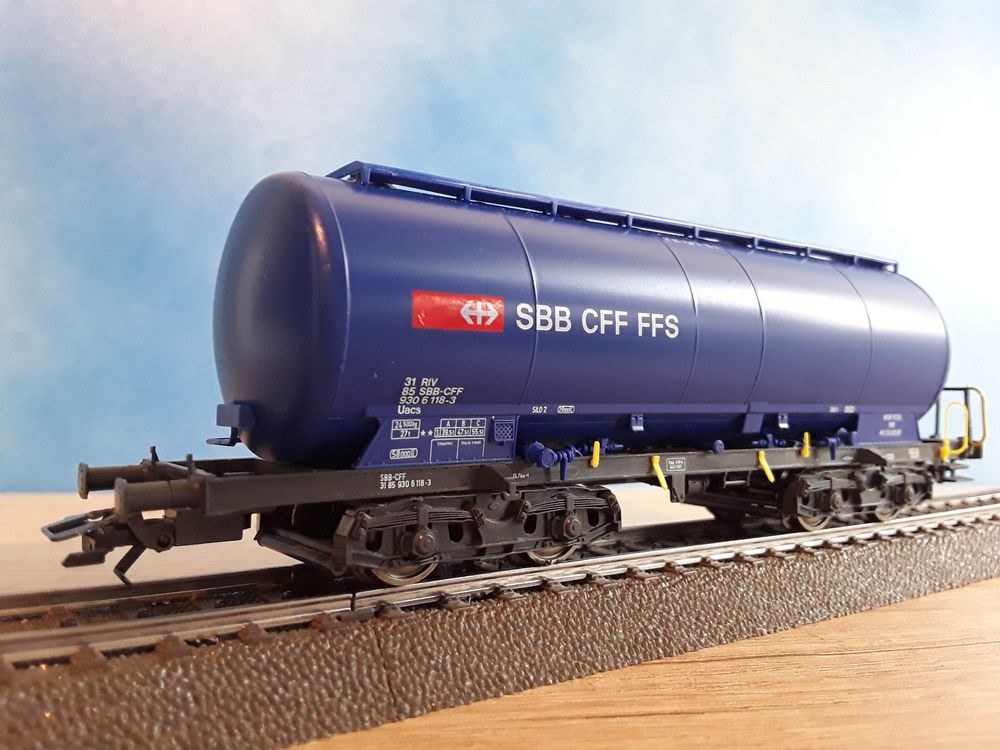 Roco 46987 - Wagon Citerne "Lebensmitteltransporte" - SBB-CFF - HO          