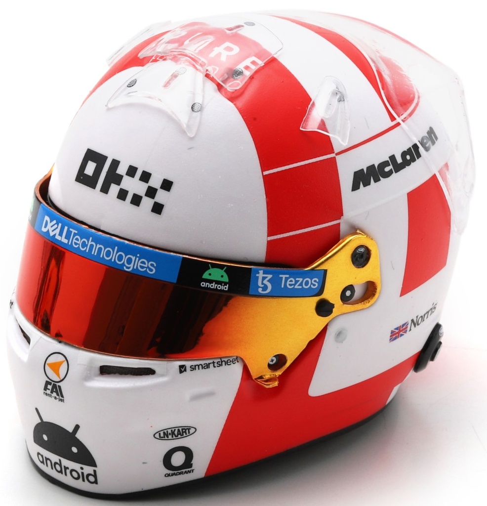 Spark - Casque Lando Norris - McLaren F1 Team - Monaco GP 2023 - 1/5  