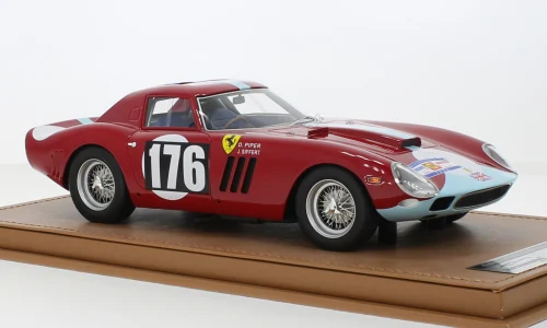 Tecnomodel Mythos - Ferrari 250 GTO -  #176 - Piper/Siffert - 13ème Tour de France Automobile 1964 - 1/18 - Limited Edition 75 pces