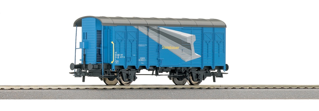 Roco 66208 - Wagon marchandises couvert « Construction de voies ferrées » - SBB-CFF - HO  