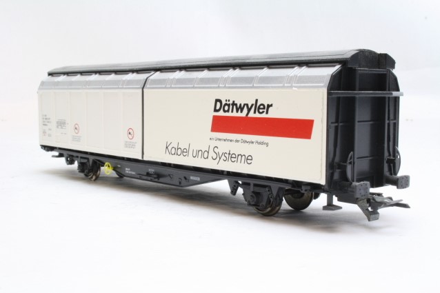 Roco 46933 - Wagon marchandises à parois coulissantes typ Hbbillns "Dätwyler Kabel und Systeme" - SBB-CFF - HO        