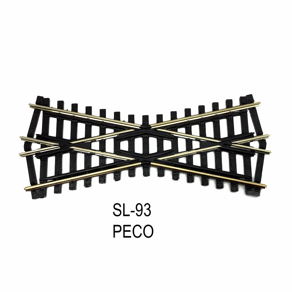 PECO SL-93 - Croisement court - 127mm -  24° - HO  