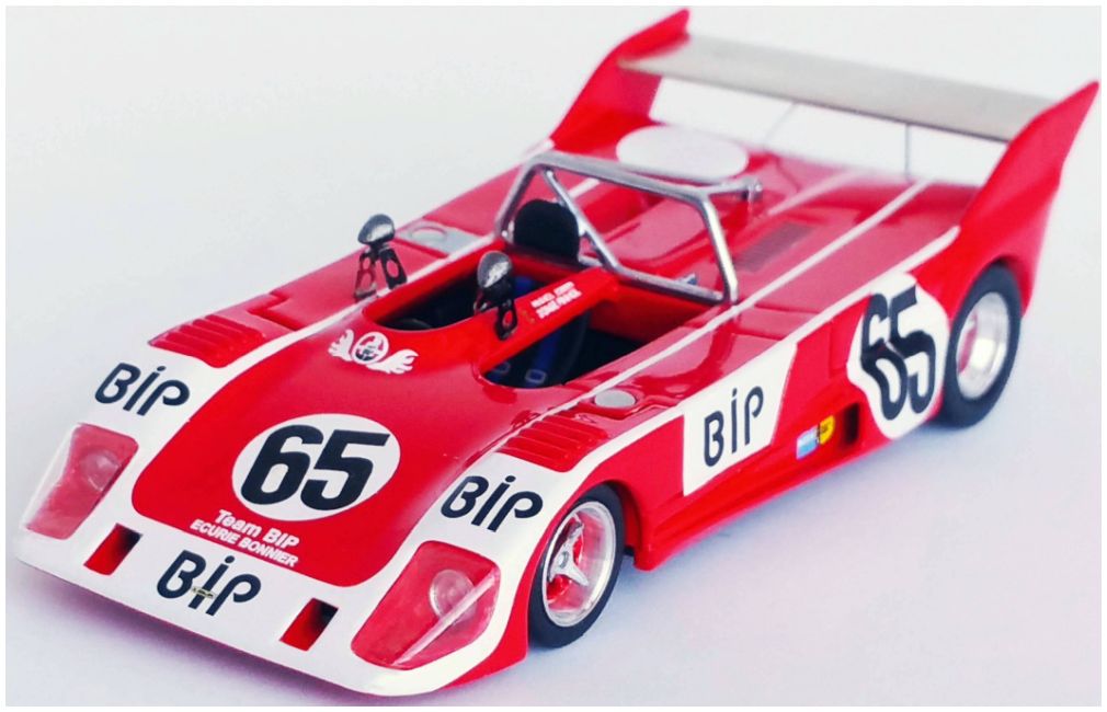 Troféu - LOLA T292 - 1000 km Spa 1973 - #65 - C.Gaspar/J. Pinhol - 1/43 - édition limitée 1/150 pcs 