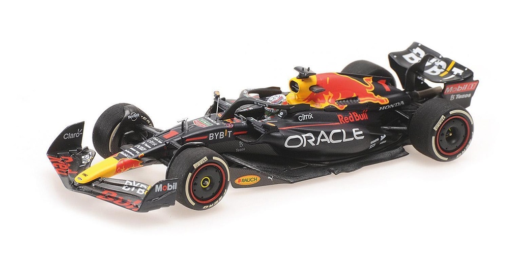 Minichamps Oracle Red Bull Racing RB18 - Max Verstappen - Winner United States GP 2022 - 1/43 