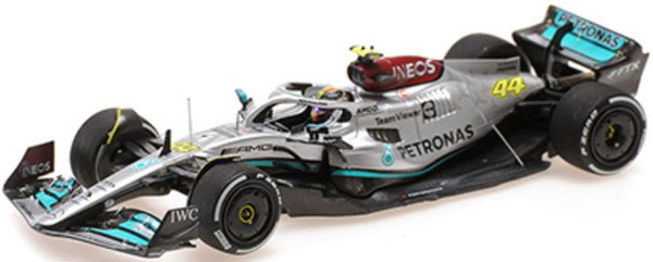 Minichamps - Mercedes-AMG Petronas Formula One Team F1 W13 E Performance - French GP 2022 - 300 th GP - L. Hamilton 