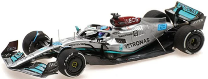 Minichamps - Mercedes-AMG Petronas Formula One Team F1 W13 E Performance - 3ème French GP 2022 - G. Russell