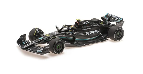 Minichamps - Mercedes-AMG Petronas Formula One Team F1 W14 E Performance - #44 - L. Hamilton - Bahrain GP 2023 - 1/18