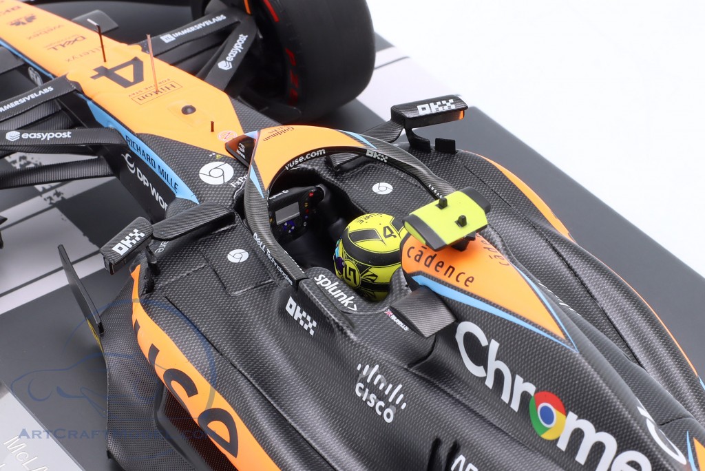 Minichamps - McLaren F1 Team MCL60 - #4 - Lando Norris - 2023 - 1/18 