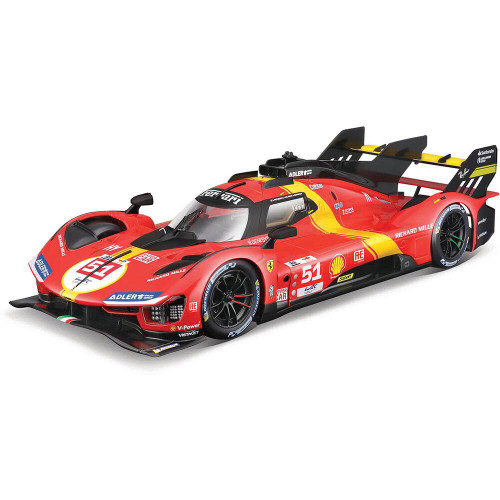 Burago - Ferrari Racing 499P - 24h du Mans Champion 2023 - 1/43