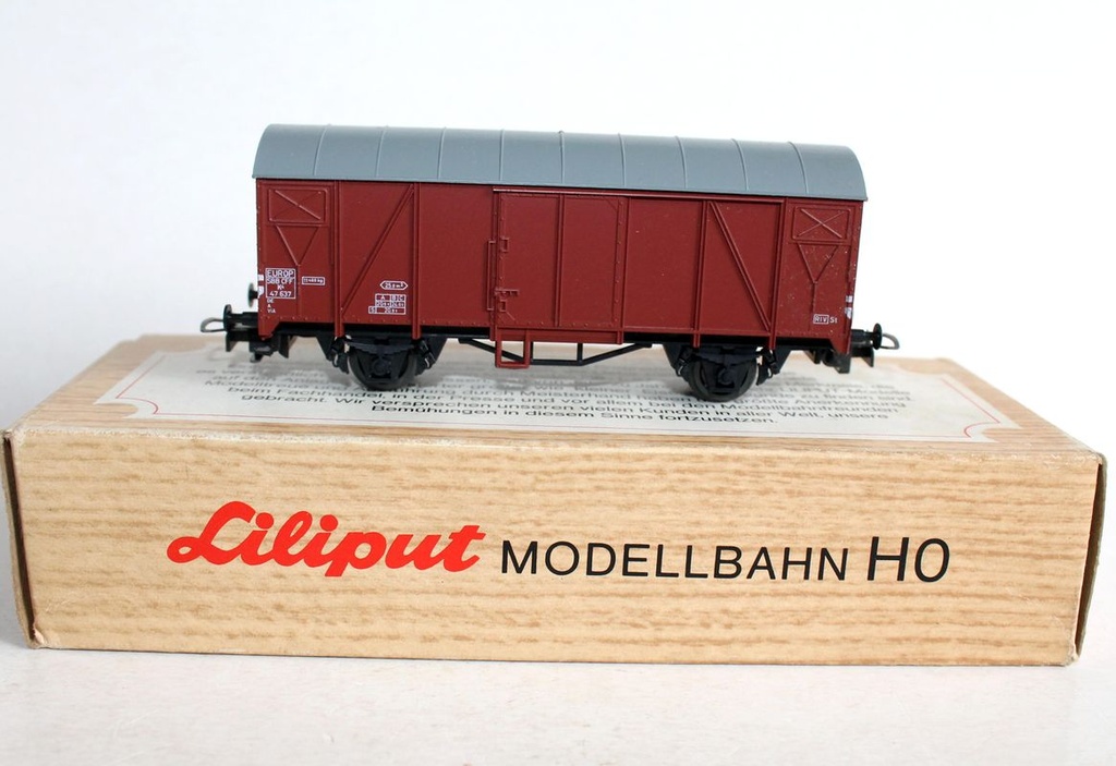 Liliput 235 50 - Wagon Marchandises couvert   - SBB-CFF - HO    