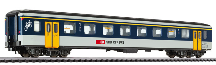 Liliput L334984 - Voiture passagers Typ EW I - 1ère classe - SBB-CFF-FFS - HO         