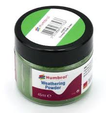 Humbrol 0015 - Weathering Powder Chrome Oxide Green - 45ml     