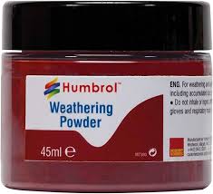 Humbrol 0016 - Weathering Powder Iron Oxide - 45ml      