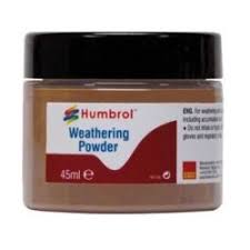 Humbrol 0018 - Weathering Powder Light Rust - 45ml       