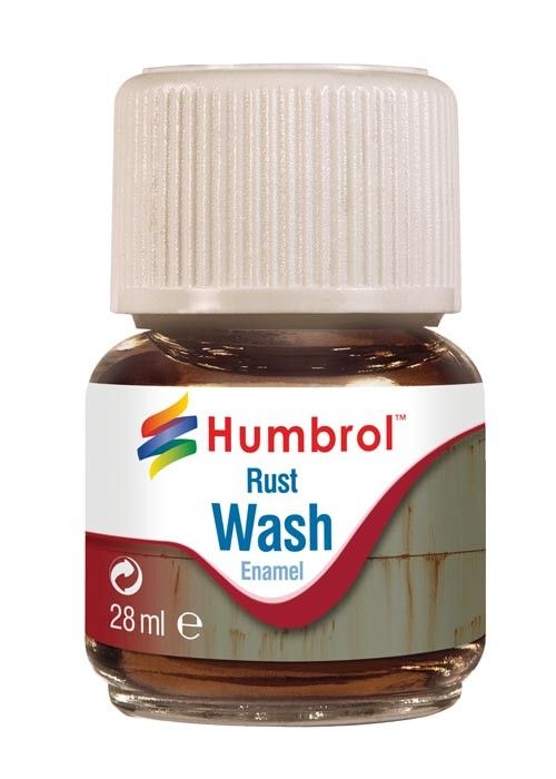 Humbrol 0210 - Enamel Wash Rust - 28 ml       