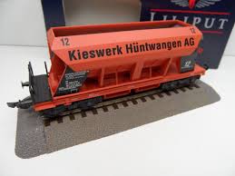 Liliput L224644 - Wagon pour le transport de  gravier "Kieswerk Huntwangen AG"  - SBB-CFF - HO    