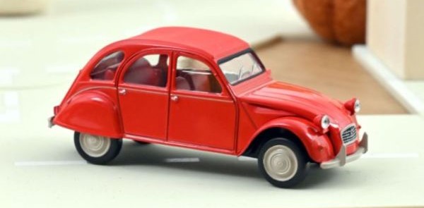 Norev - Citroën 2CV - 1978 - Rouge géranium - 1/43   