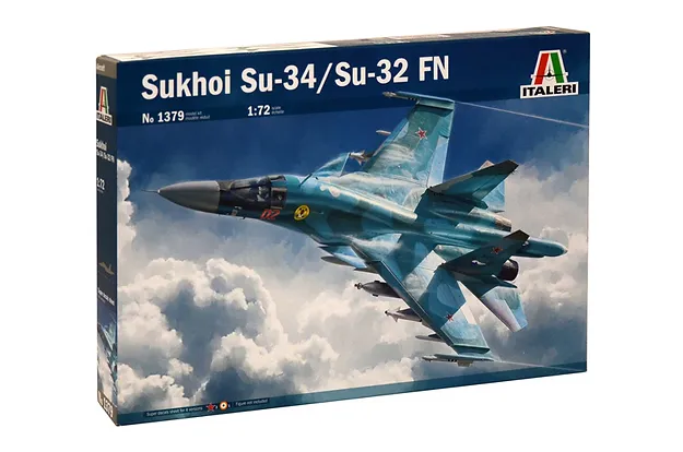 Italeri 1379 - Sukhoi Su-34/Su-32 FN - 1/72 