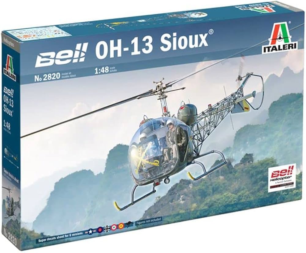 Italeri 2820 - Bell OH-13 Sioux - 1/48  