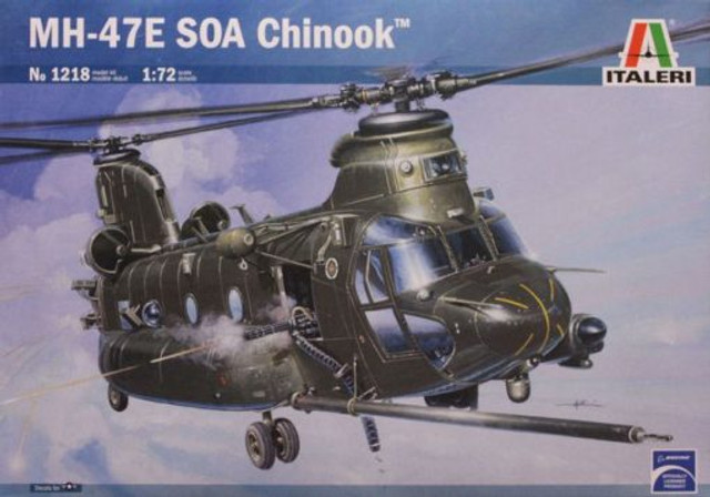 Italeri 1218 - Hélicoptère MH-47E TM SOA Chinook - 1/72 