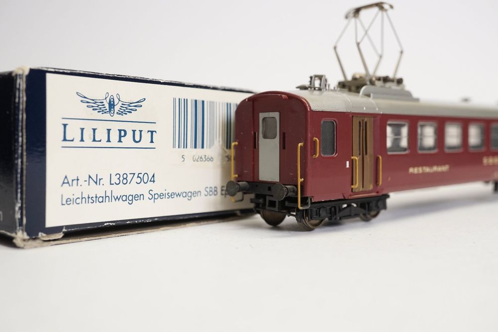 Liliput L387 504 - Wagon Restaurant - 88-33 106-5 - SBB-CFF - HO  