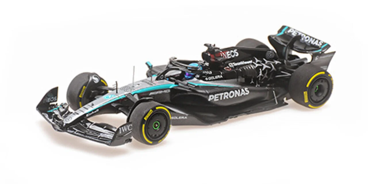 Minichamps - Mercedes-AMG Petronas Formula One Team F1 W15 E Performance - #63 - G. Russell - 2024 - 1/43 