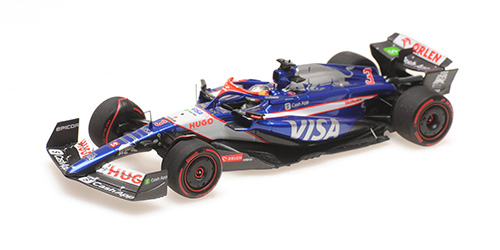 Minichamps - Visa Cash RB Formula One Team VCARB 01 - #3 - D. Ricciardo - 2024 - 1/43 - Limited Edition 240 pcs