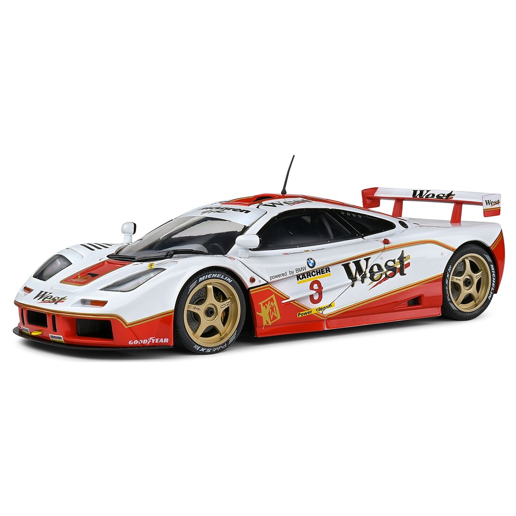 Solido McLaren F1 GTR - #8 - Nelson - Bscher - BPR GT 1995 - 1/18    