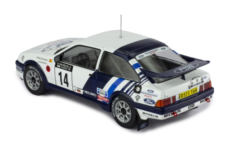 IXO - Ford Sierra RS Cosworth - Rally1000 Lakes 1988 - #14 - Sainz/Moya- 1/24