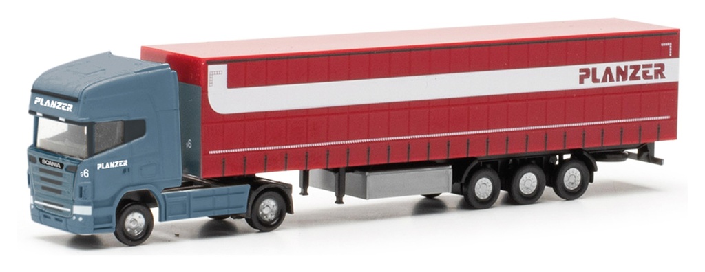 Herpa 066860 - Camion Scania R TL GaPI SZ "Planzer" - 1/160