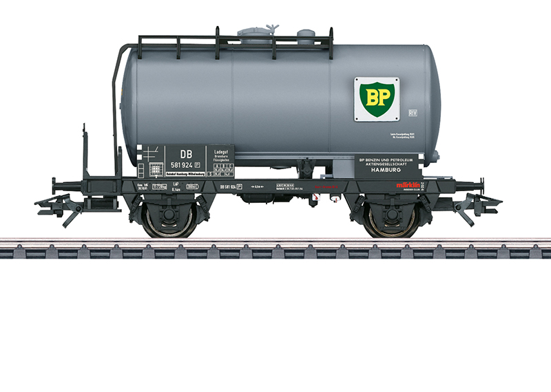 Märklin 48174 - Wagon-citerne à 2 essieux - BP Gasoline Hambourg - DB - "Wagon Insider 2024" - HO 