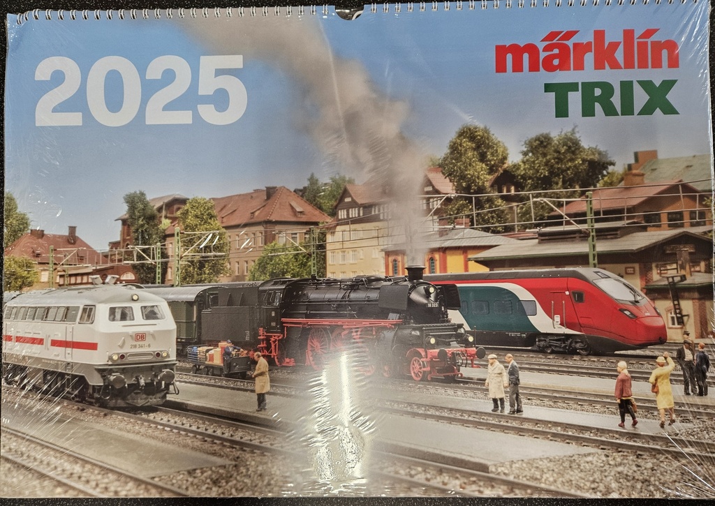 Märklin 19725 - Calendrier mural 2025 "Märklin/Trix" 