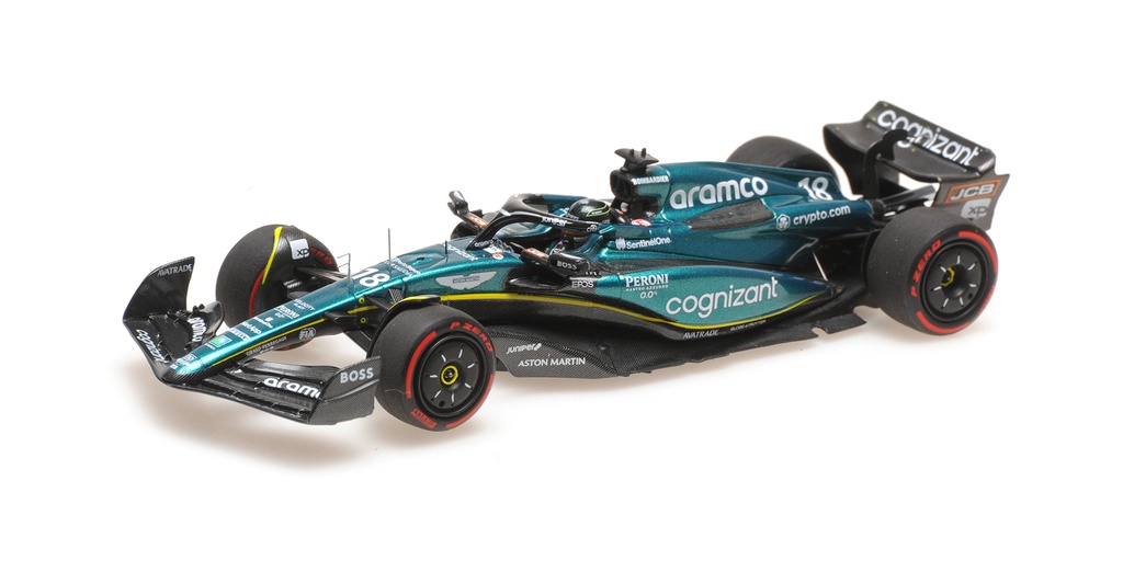 Minichamps - Aston Martin Aramco Cognizant Formula One Team AMR23 - #18 - L. Stroll - Australian GP 2023 - 1/43