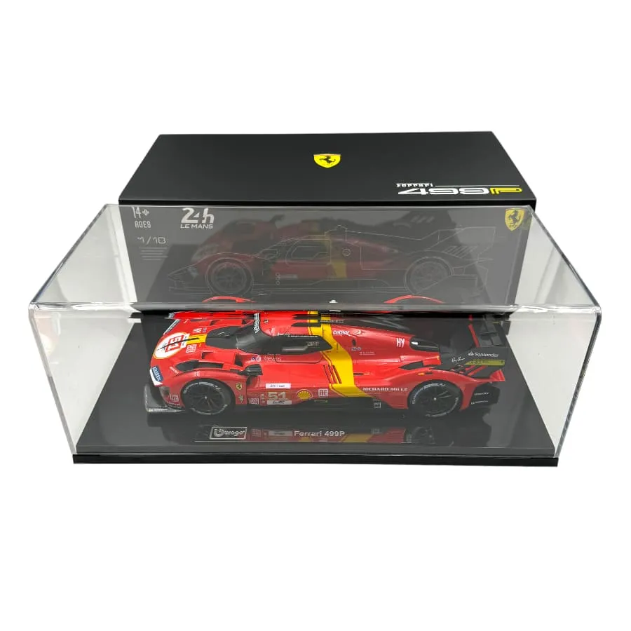 Burago - Ferrari Signature Racing 499P - 24h du Mans Champion 2023 - 1/18  