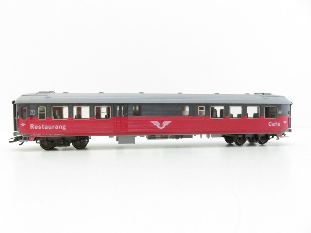 Märklin 4378 - Voiture restaurant de train rapide - SJ - HO