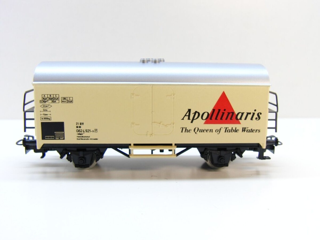 Märklin 4426 - Wagon marchandises couvert "Appolinaris" - DB - HO