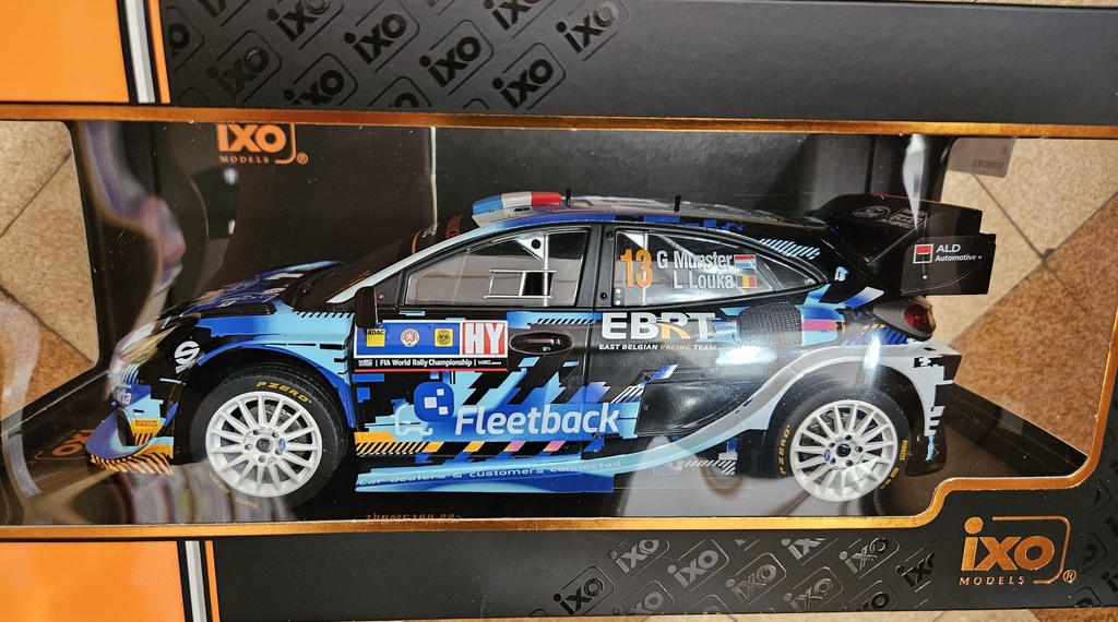 IXO - Ford Puma Rally1 - Central European Rally 2023   #13 - Munster/Louka - 1/18  