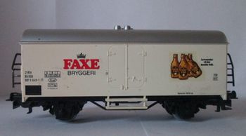 Märklin 4565 - Wagon frigorifique "FAXE Bryggeri" - DSB - HO