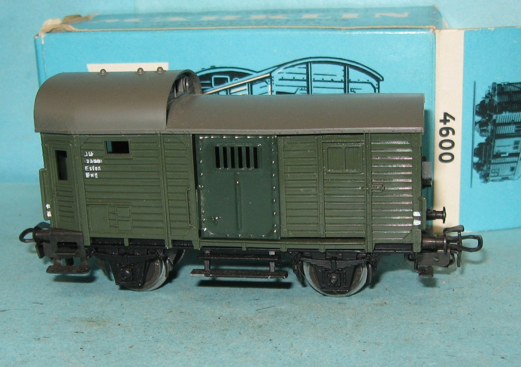 Märklin 4600 - Fourgon à bagages pour trains de marchandises - DB - HO