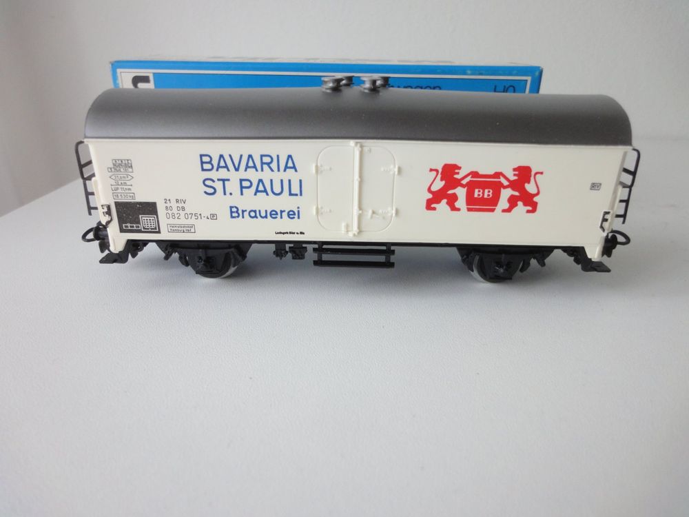 Märklin 4667 - Wagon réfrigéré à bière "Bavaria St. Pauli" - DB - HO