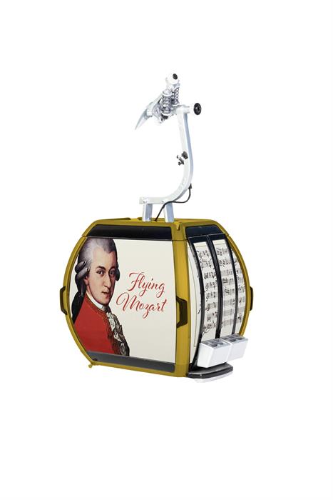 JC 88571 - Télécabine Omega V 10 - D-Line - "Mozart" - 1/32