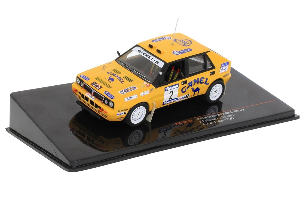 IXO - Lancia Delta Intégrale 16V - #2 - Ferjáncz/Tandari - Barum Rallye 1990 - 1/43