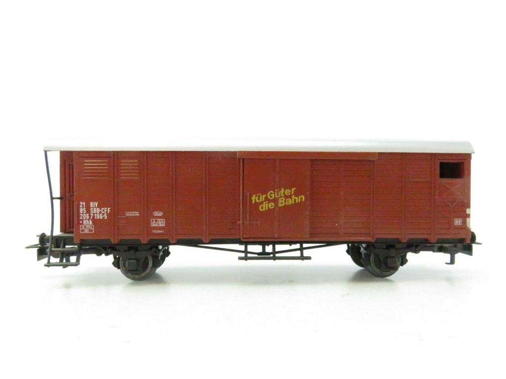 Märklin 4698 - Wagon marchandises couvert "Für Güter die Bahn" - SBB-CFF - HO 