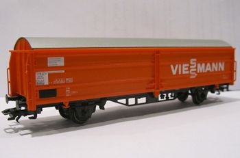 Märklin 4728 - Wagon à parois coulissantes "Viessmann" - DB - HO