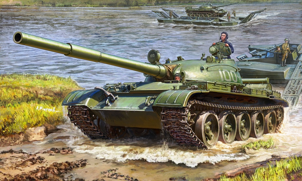 Zvezda 3622 - Char soviétique T-62 - 1/35